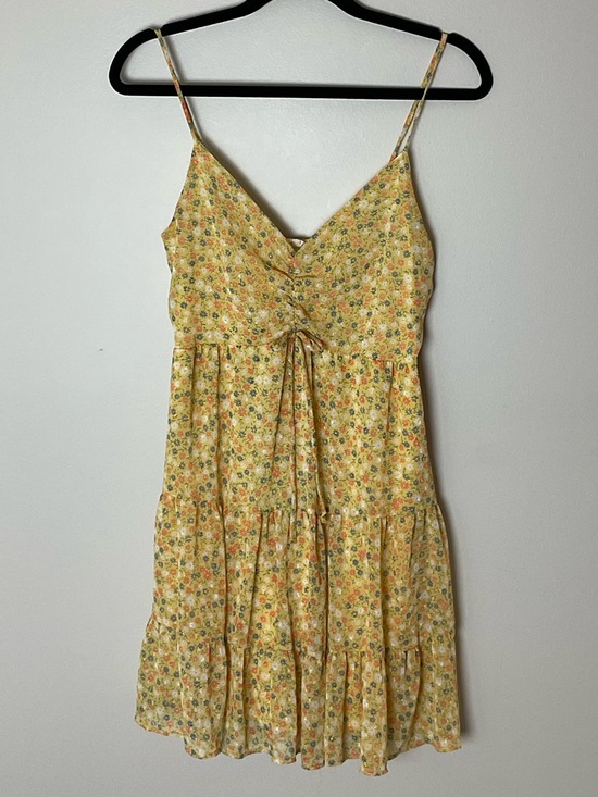 Altar'd State Dresses & Skirts - Altar'd State Yellow Floral Festival Flowy Western Cottagecore Sundress